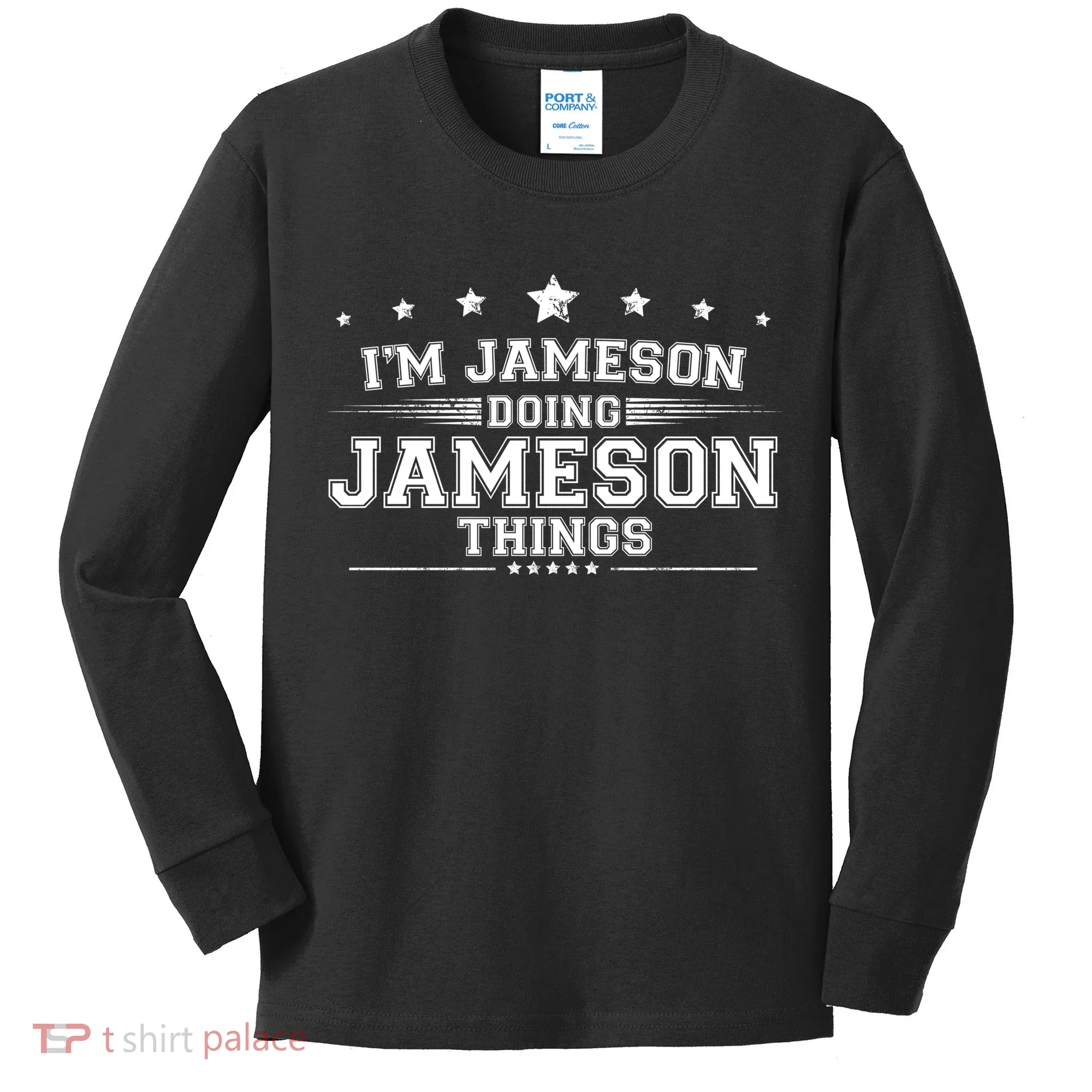 Im Jameson Doing Jameson Things Kids Long Sleeve Shirt