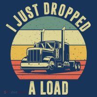 I Just Dropped A Load Truck Driver Women's Hoodie thumb 2