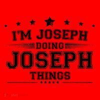 Im Joseph Doing Joseph Things Santa Hat thumb 1