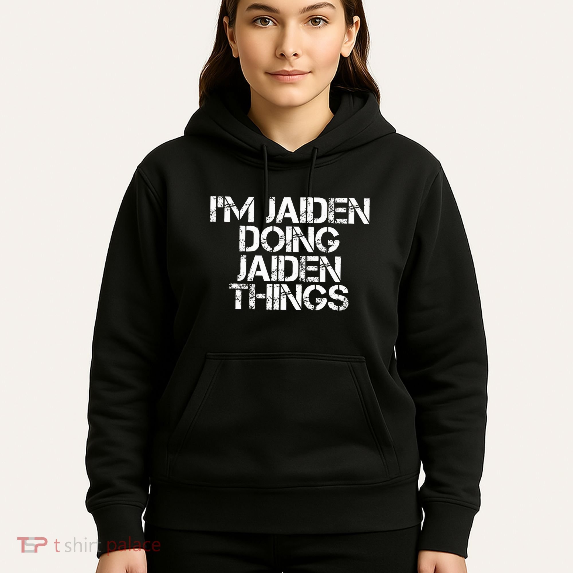 IM Jaiden Doing Jaiden Things Name Funny Birthday Gift Idea Hoodie