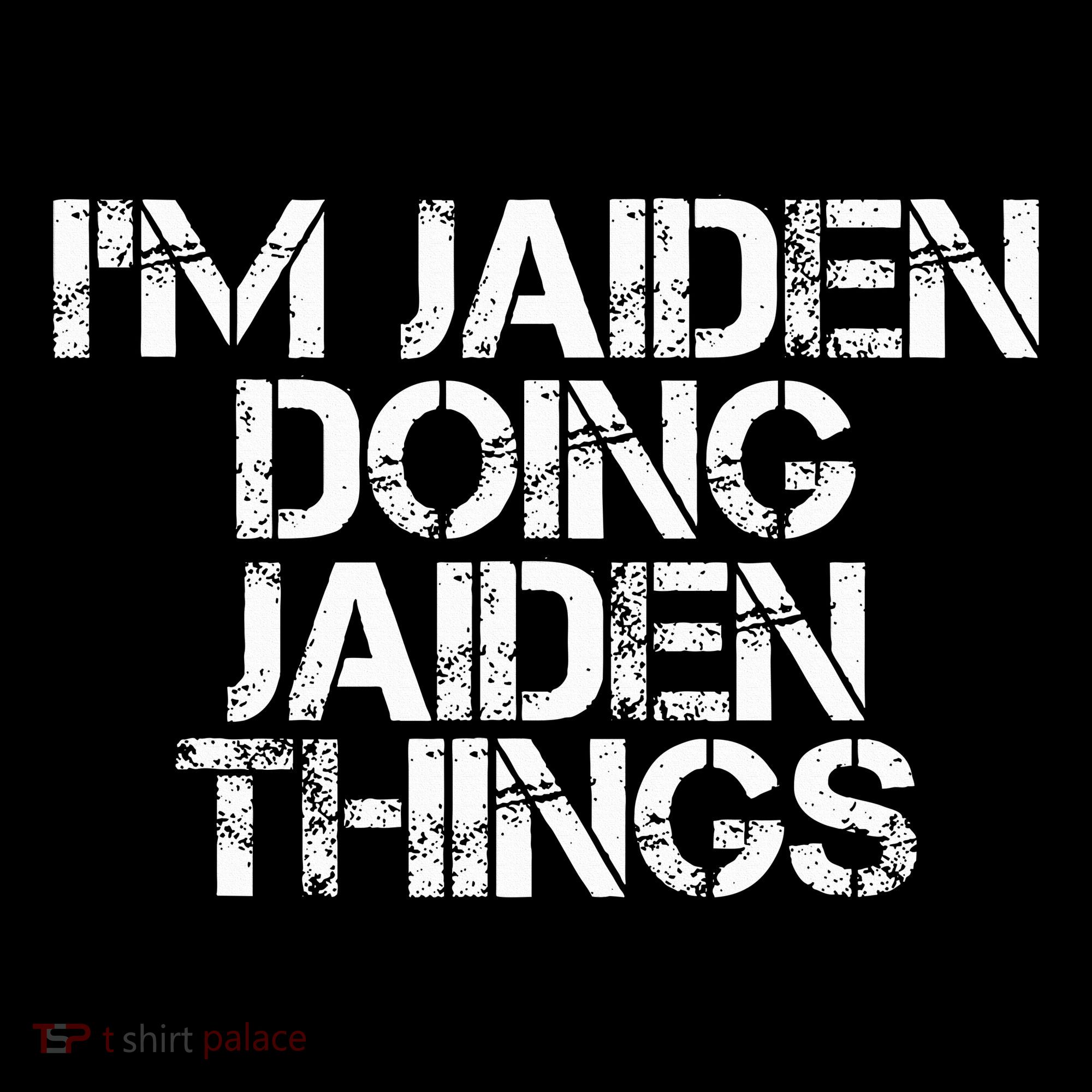 IM Jaiden Doing Jaiden Things Name Funny Birthday Gift Idea Women's Hoodie