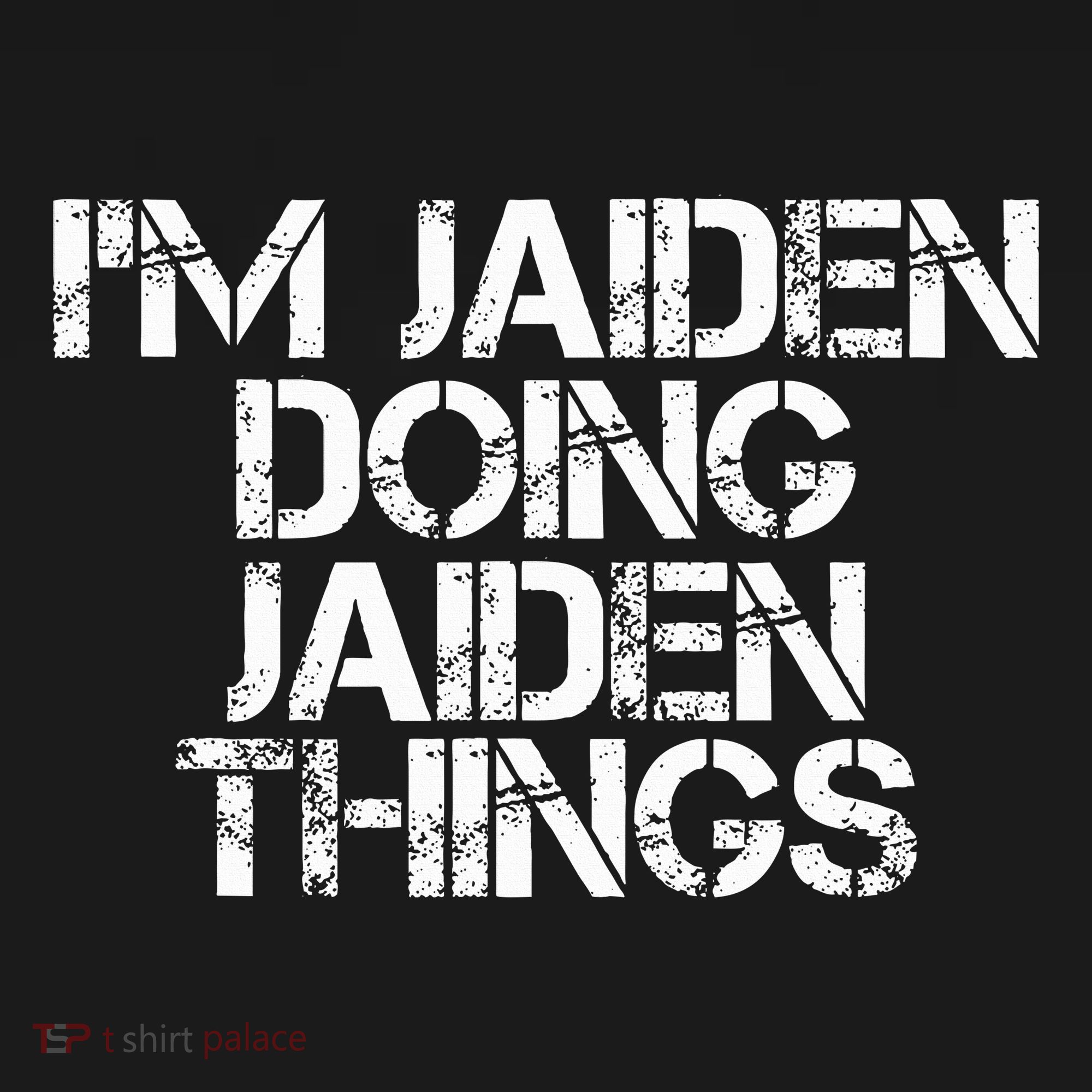 IM Jaiden Doing Jaiden Things Name Funny Birthday Gift Idea Women's Tank Top