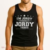 Im Jordy Doing Jordy Things Tank Top thumb 3