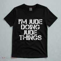IM Jude Doing Jude Things Funny Birthday Name Gift Idea T-Shirt thumb 5