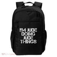IM Jude Doing Jude Things Funny Birthday Name Gift Idea Backpack thumb 0