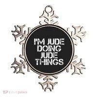 IM Jude Doing Jude Things Funny Birthday Name Gift Idea Ornament thumb 0