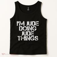 IM Jude Doing Jude Things Funny Birthday Name Gift Idea Tank Top thumb 2