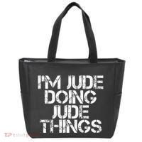 IM Jude Doing Jude Things Funny Birthday Name Gift Idea Tote Bag thumb 0