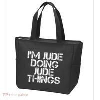 IM Jude Doing Jude Things Funny Birthday Name Gift Idea Tote Bag thumb 3
