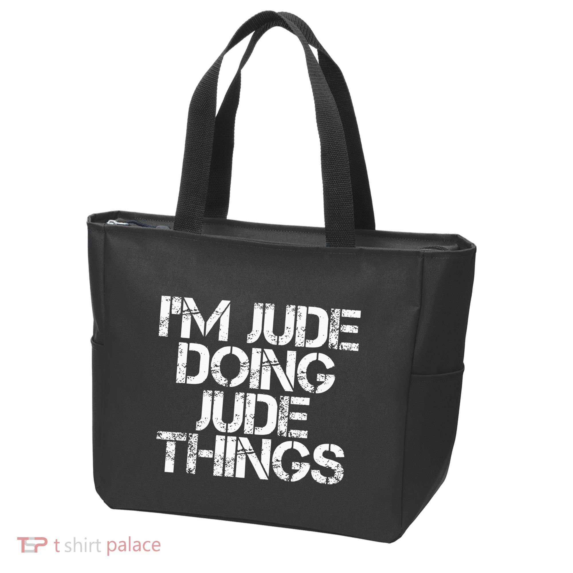 IM Jude Doing Jude Things Funny Birthday Name Gift Idea Tote Bag