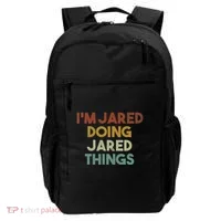 IM Jared Doing Jared Things Funny First Name Jared Backpack thumb 0