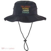 IM Jared Doing Jared Things Funny First Name Jared Bucket Hat thumb 0