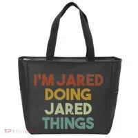IM Jared Doing Jared Things Funny First Name Jared Tote Bag thumb 0