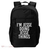 IM Jesse Doing Jesse Things Funny Christmas Gift Idea Backpack thumb 0