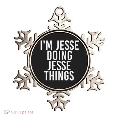 IM Jesse Doing Jesse Things Funny Christmas Gift Idea Ornament