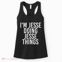 IM Jesse Doing Jesse Things Funny Christmas Gift Idea Women's Tank Top thumb 0