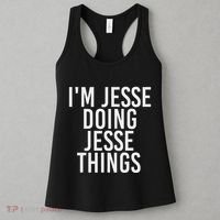 IM Jesse Doing Jesse Things Funny Christmas Gift Idea Women's Tank Top thumb 3