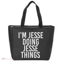 IM Jesse Doing Jesse Things Funny Christmas Gift Idea Tote Bag thumb 0