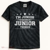 Im Junior Doing Junior Things Kids Tie-Dye T-Shirt thumb 0
