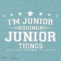 Im Junior Doing Junior Things Sueded Cloud Jersey T-Shirt thumb 2