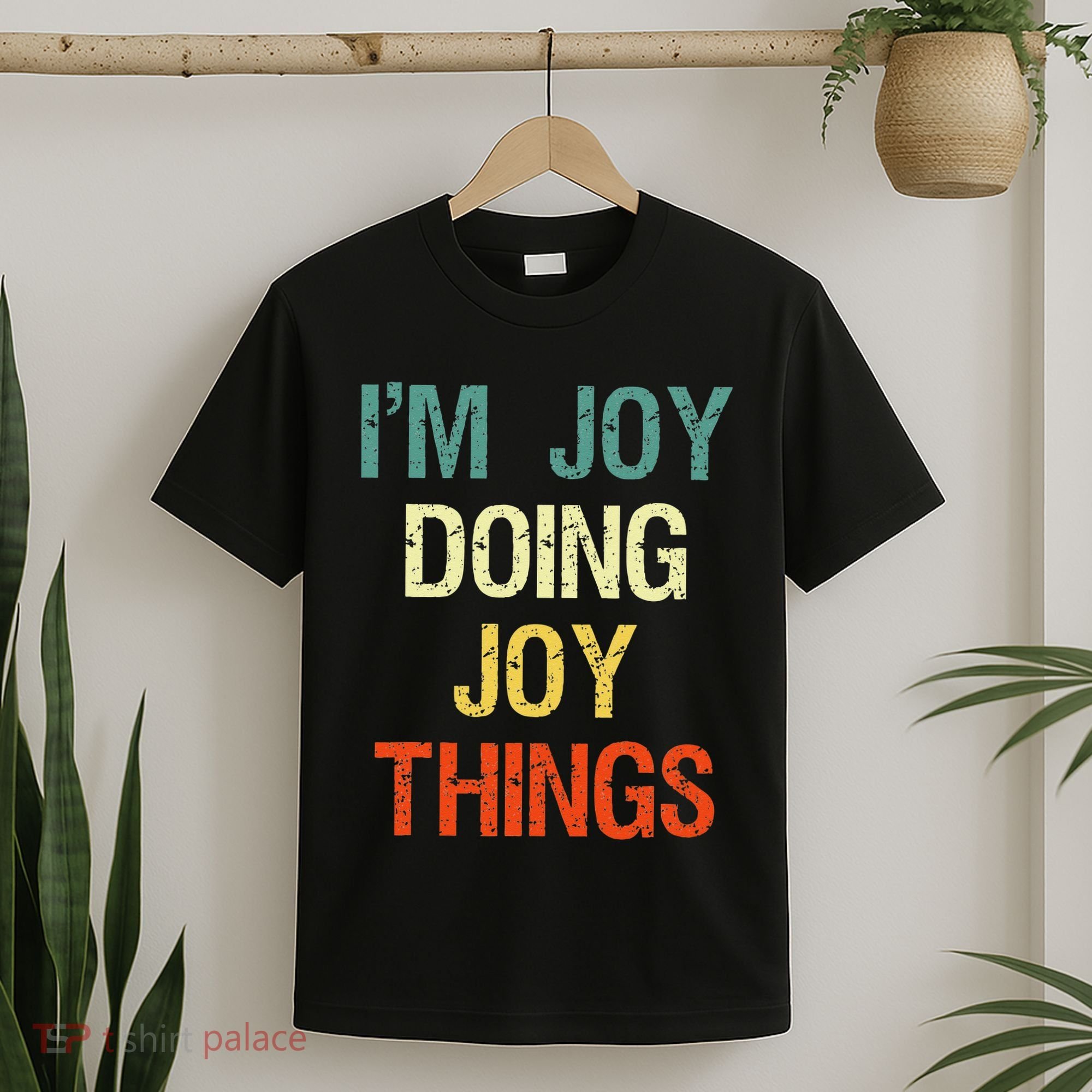 I'M Joy Doing Joy Things Personalized First Name Gift T-Shirt