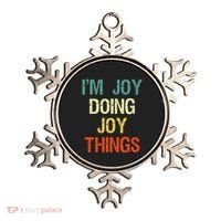 I'M Joy Doing Joy Things Personalized First Name Gift Ornament thumb 0