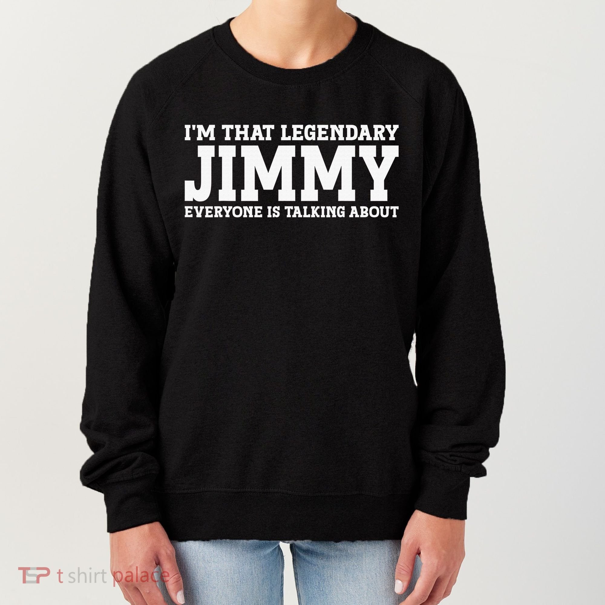 I'm Jimmy Doing Jimmy Things Funny Personalized Name Women's Sweatshirt