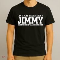 I'm Jimmy Doing Jimmy Things Funny Personalized Name T-Shirt thumb 3