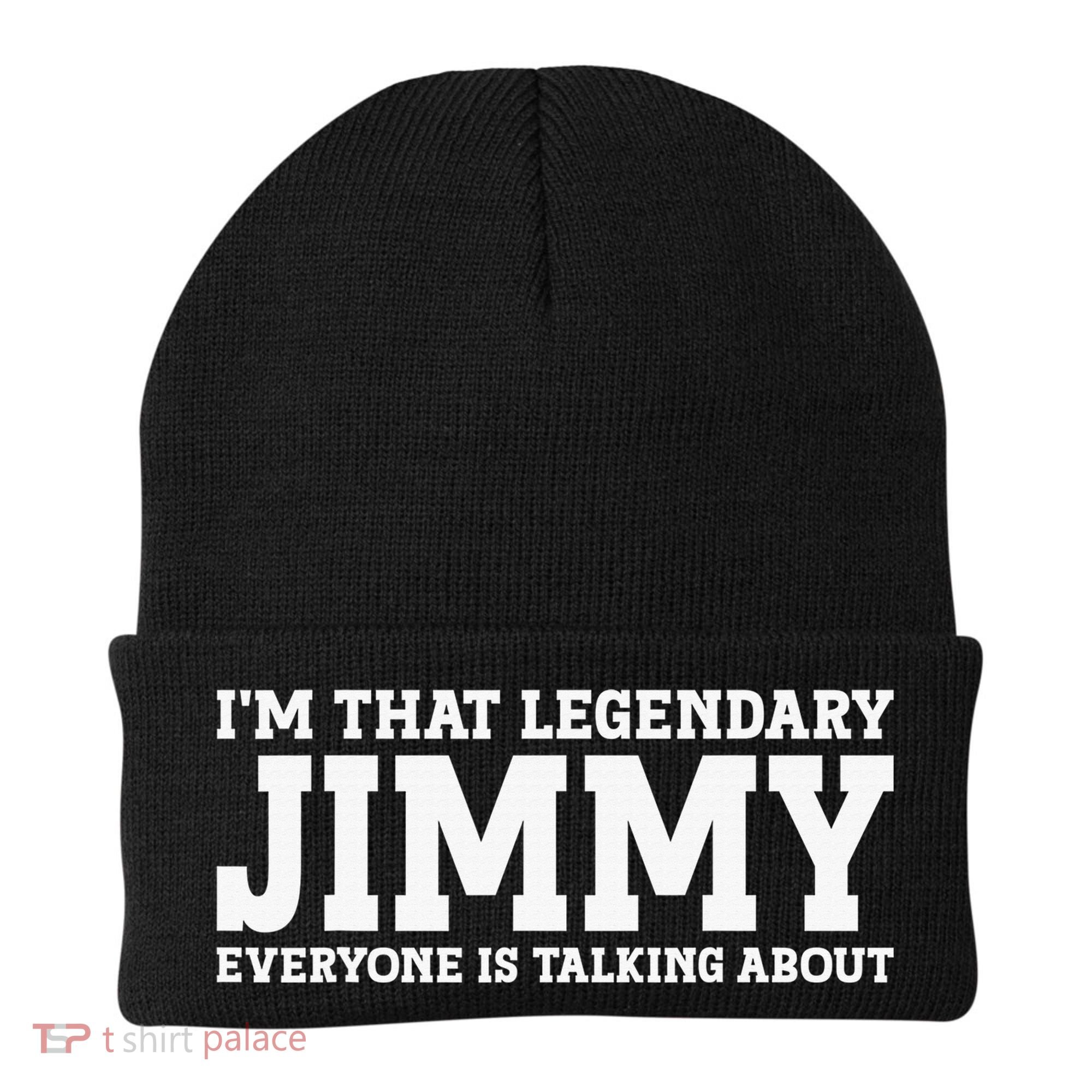I'm Jimmy Doing Jimmy Things Funny Personalized Name Beanie