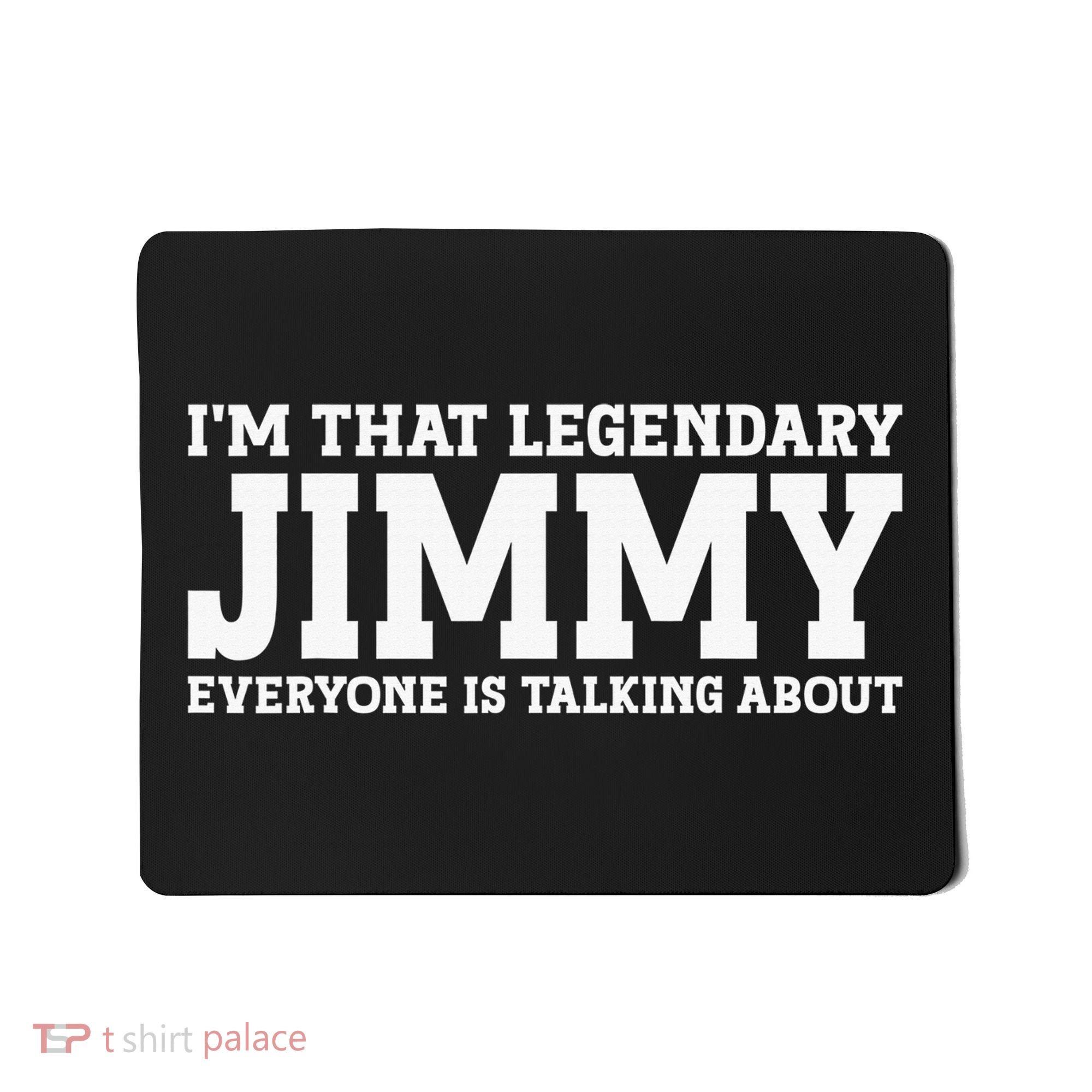 I'm Jimmy Doing Jimmy Things Funny Personalized Name Mousepad