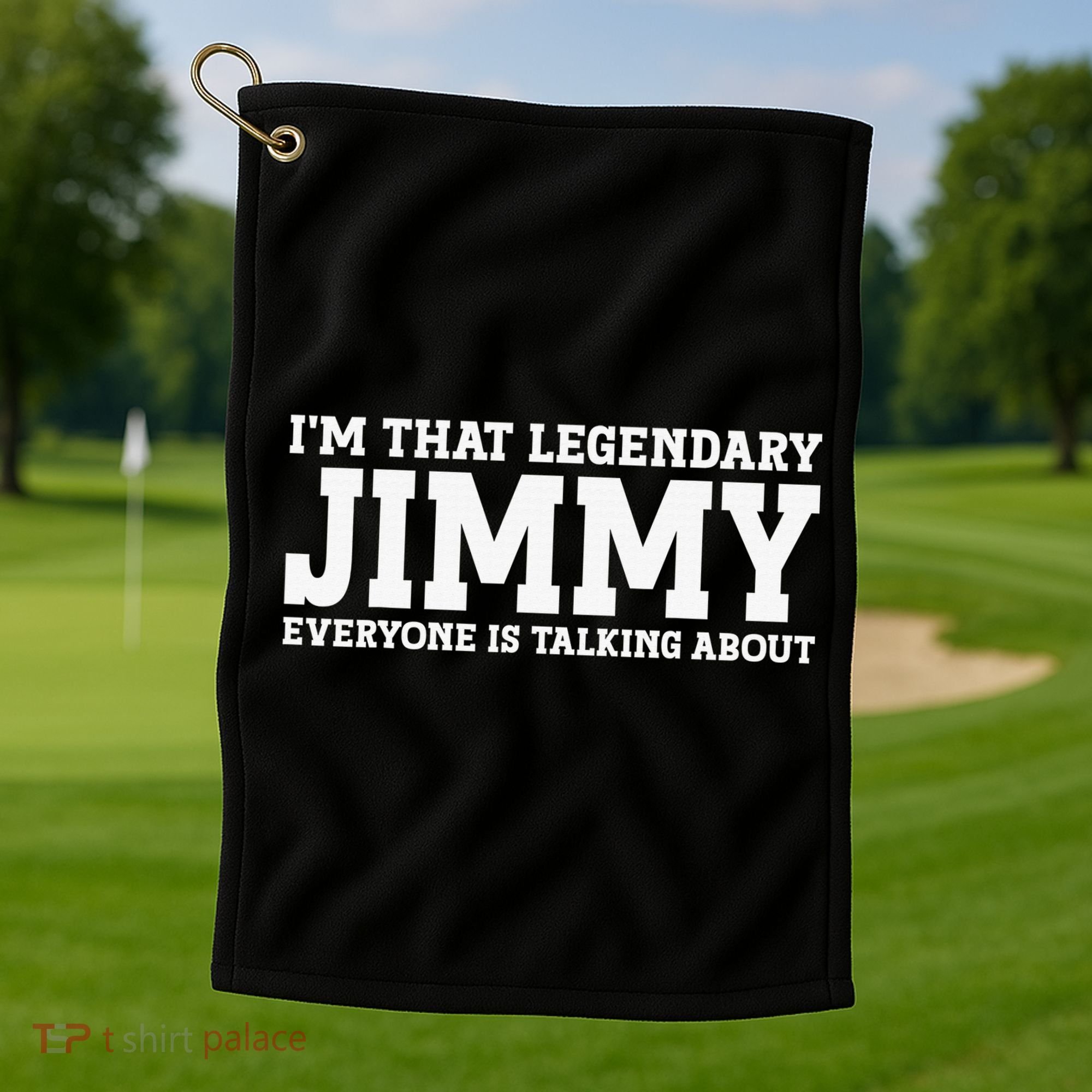 I'm Jimmy Doing Jimmy Things Funny Personalized Name Golf Towel