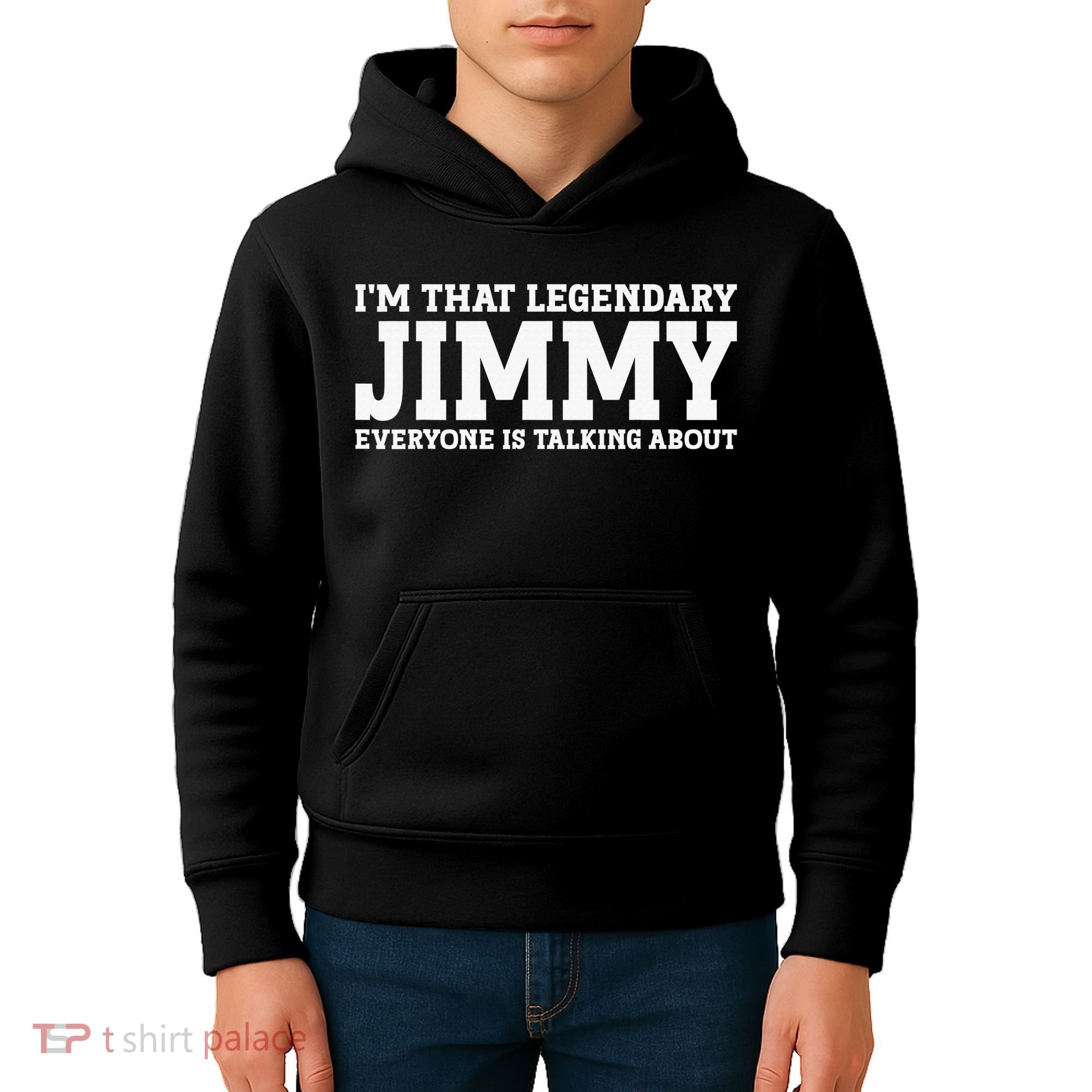 I'm Jimmy Doing Jimmy Things Funny Personalized Name Kids Hoodie