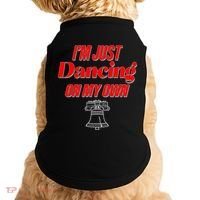 I'm Just Dancing On My Own Philadelphia Baseball Fan Doggie Tank thumb 0