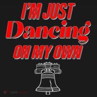 I'm Just Dancing On My Own Philadelphia Baseball Fan Doggie Tank thumb 4