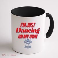 I'm Just Dancing On My Own Philadelphia Baseball Fan Coffee Mug thumb 1
