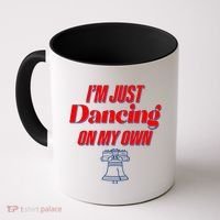 I'm Just Dancing On My Own Philadelphia Baseball Fan Coffee Mug thumb 0