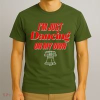 I'm Just Dancing On My Own Philadelphia Baseball Fan T-Shirt thumb 3