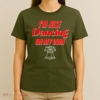 I'm Just Dancing On My Own Philadelphia Baseball Fan T-Shirt thumb 4