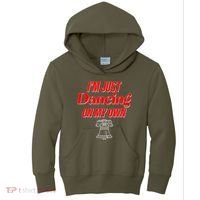 I'm Just Dancing On My Own Philadelphia Baseball Fan Kids Hoodie thumb 0