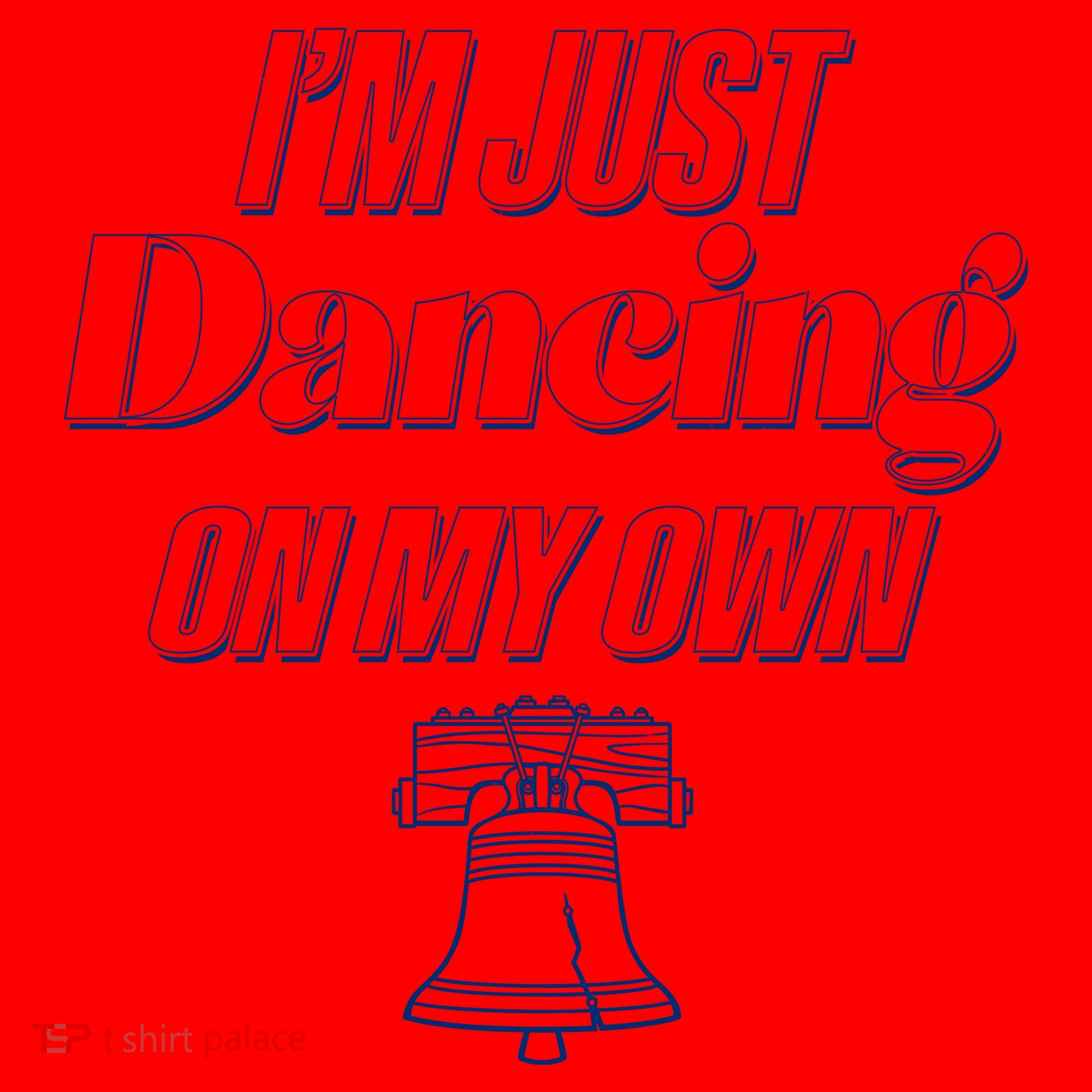I'm Just Dancing On My Own Philadelphia Baseball Fan Santa Hat