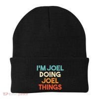 I'm Joel Doing Joel Things Funny First Name Joel Beanie thumb 0