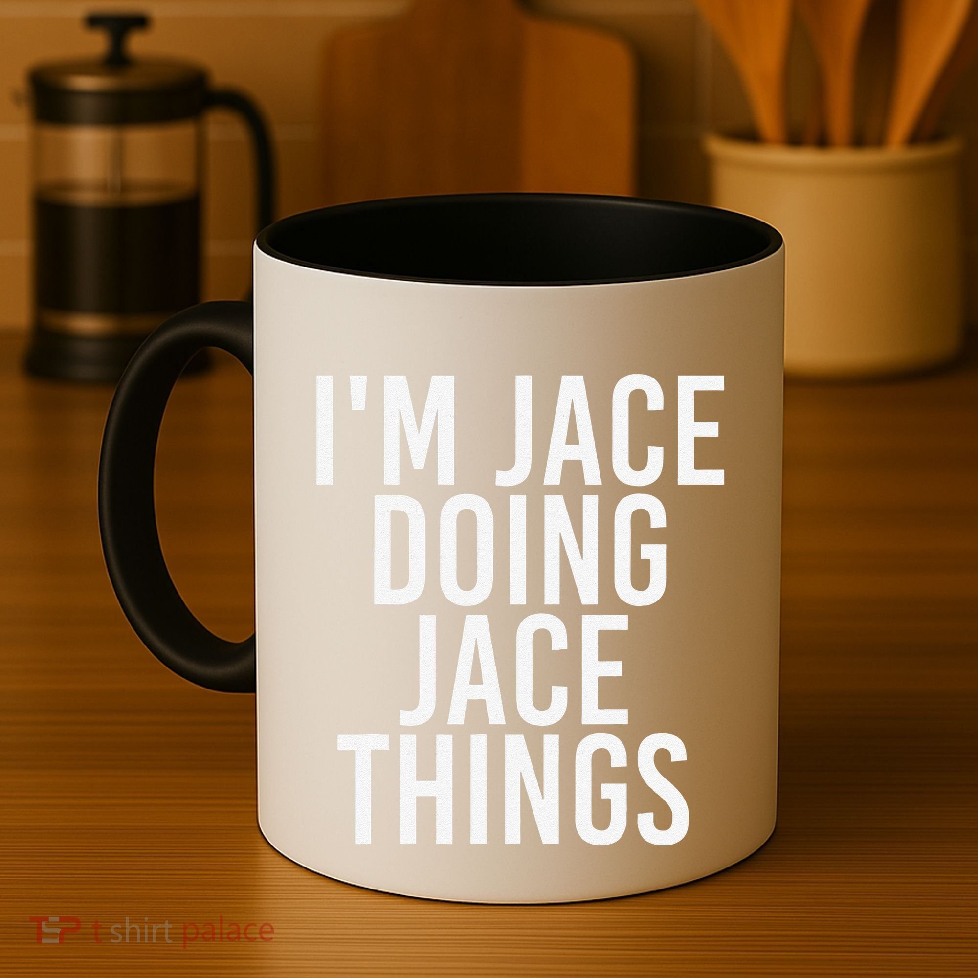 I'M JACE DOING JACE THINGS Funny Birthday Name Gift Idea Coffee Mug
