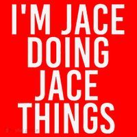 I'M JACE DOING JACE THINGS Funny Birthday Name Gift Idea Santa Hat thumb 1