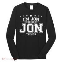 Im Jon Doing Jon Things Long Sleeve Shirt thumb 0