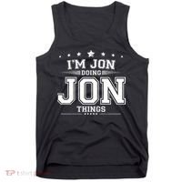 Im Jon Doing Jon Things Tank Top thumb 0