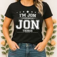Im Jon Doing Jon Things Women's T-Shirt thumb 2