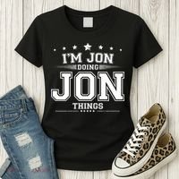 Im Jon Doing Jon Things Women's T-Shirt thumb 3