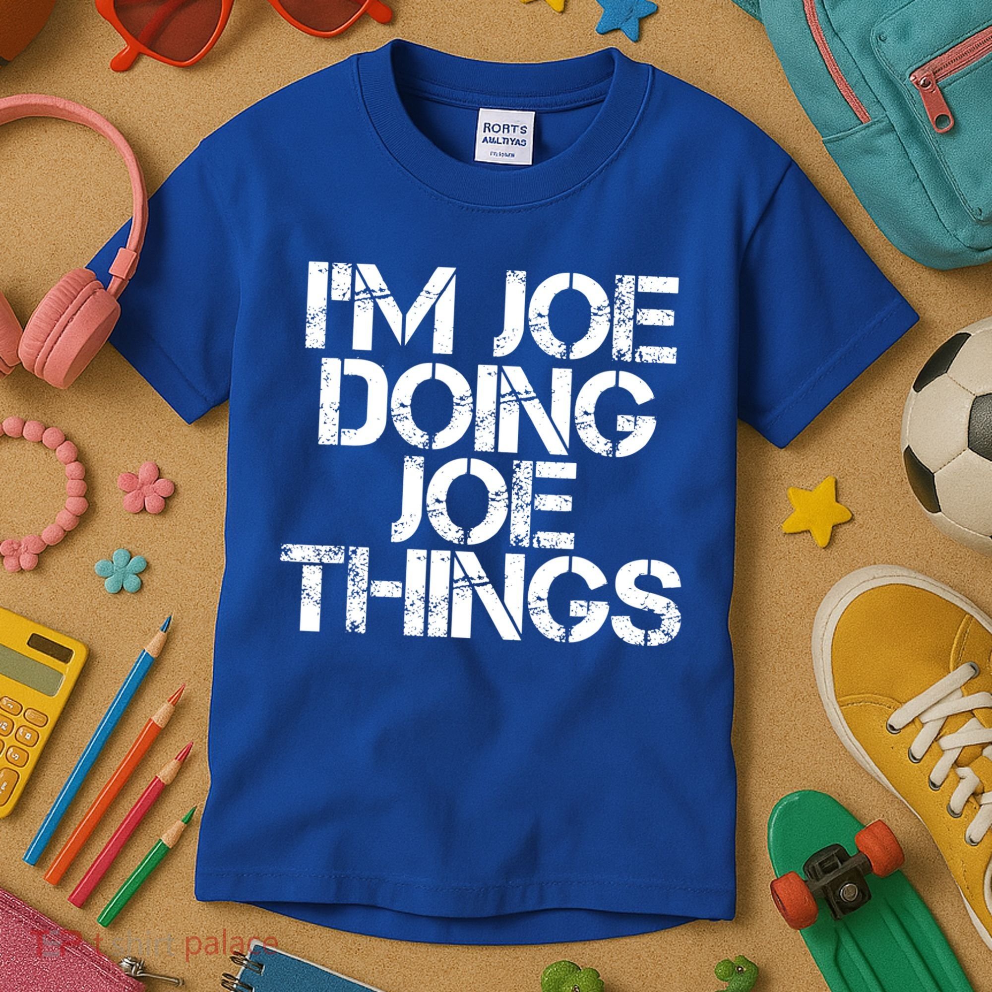 I'm Joe Doing Joe Things Gift Funny Gift Idea Kids T-Shirt