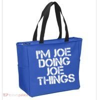I'm Joe Doing Joe Things Gift Funny Gift Idea Tote Bag thumb 2
