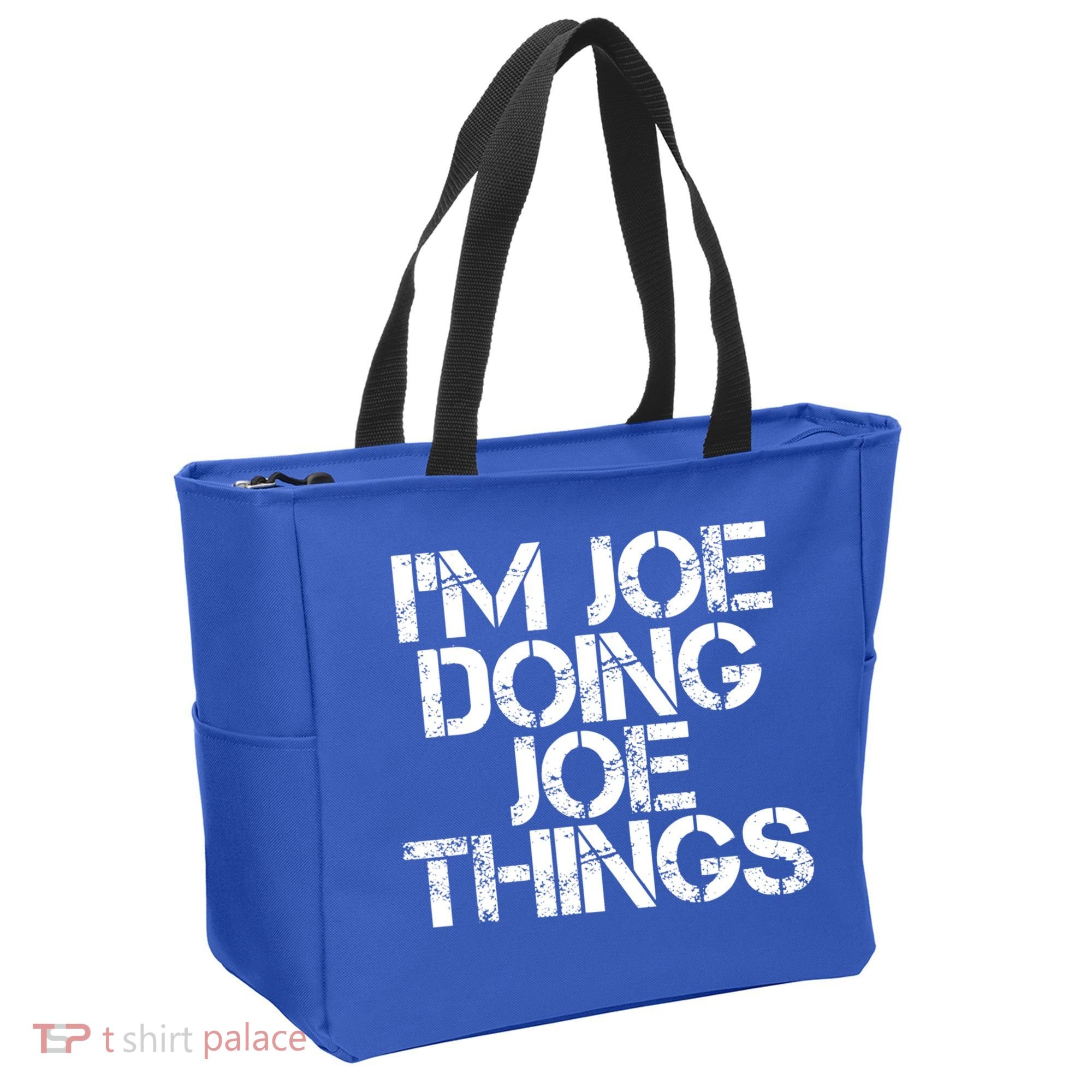 I'm Joe Doing Joe Things Gift Funny Gift Idea Tote Bag